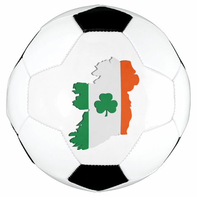 Bola De Futebol Mapa da Irlanda (Frente)