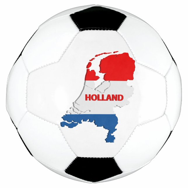 Bola De Futebol Mapa Holandês (Frente)