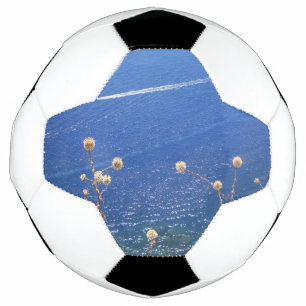 Bola De Futebol Mar azul grego
