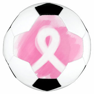 Bola De Futebol Marca d'água de Sensibilização do Cancer da Mam