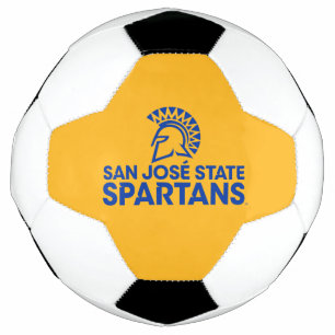 Bola De Futebol Marca de palavras do logotipo Spartans do estado d