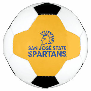 Bola De Futebol Marca de palavras do logotipo Spartans do estado d
