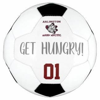 Bola De Futebol Maroon Monsters Soccer Ball