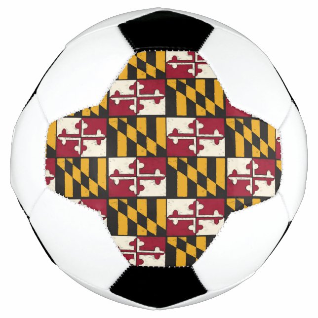 Bola De Futebol Maryland Flag Soccer Ball Exclusivo (Frente)
