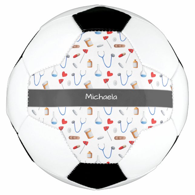 Bola De Futebol Médico Enfermeiro Clínico Equipamento Clínico Cora (Frente)