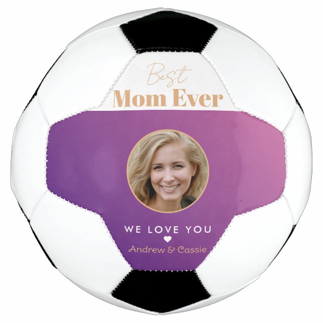 Bola De Futebol Melhor mãe de sempre (Frente)