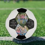 Bola De Futebol Melhor Pai De dia de os pais De 2 Fotografias Assi<br><div class="desc">Crie sua própria bola de futebol assinada com 2 de suas fotos favoritas e mensagem personalizada - perfeita para dia de os pais ou qualquer outra ocasião. A modelo está configurada para você ter até 4 assinaturas e cada assinatura está em diferentes manuscritos (deixe as caixas modelo vazias para qualquer...</div>