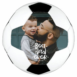 Bola De Futebol Melhor Pai de Todos os Tempos Foto Personalizada P