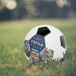 Bola De Futebol Melhor Papo Nunca | Foto do vovô personalizado