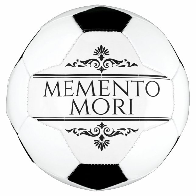 Bola De Futebol Memento Mori (Frente)