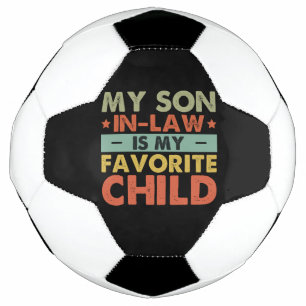Bola De Futebol Meu Genro é Meu Filho Favorito Família Divertida