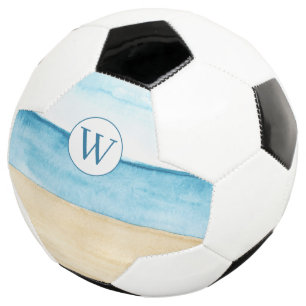 Bola De Futebol Monograma de praia