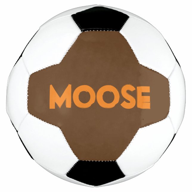 Bola De Futebol Moose Soccer Ball (Frente)