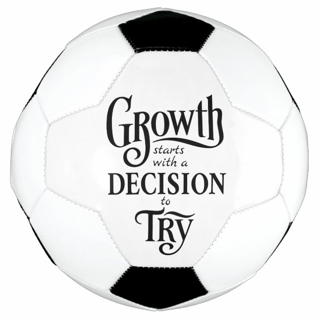 Bola de Futebol Motivada (Frente)