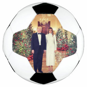 Bola De Futebol Natal na Casa Branca Presidente Donald Trump