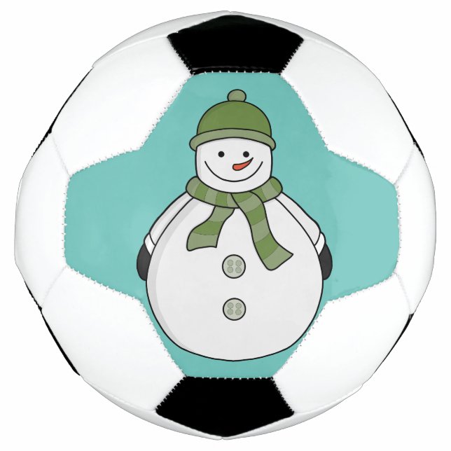 Bola De Futebol Neve fria (Frente)