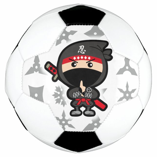 Bola De Futebol Ninja Boy (Frente)