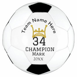 Bola De Futebol nome da equipe adicionar nome do jogador data espo