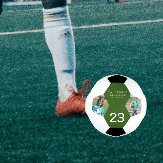 Bola De Futebol Nome de Foto do Jogador Dois (Criador carregado)
