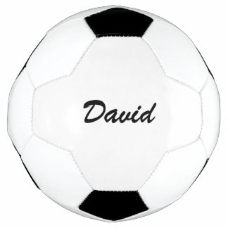 Bola De Futebol Nome de Script Personalizado Minimalista