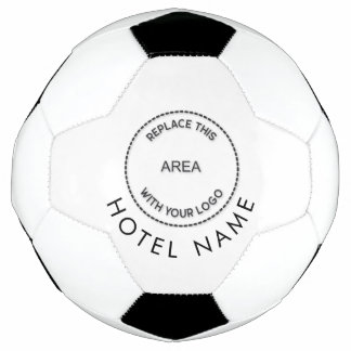 Bola De Futebol Nome do Hotel de Logotipo Personalizado Minimizado