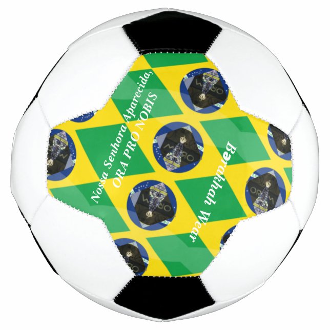 Bola De Futebol Nossa Senhora Aparecida (Frente)