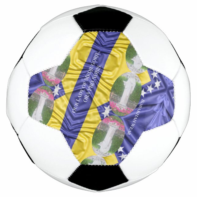 Bola De Futebol Nossa Senhora de Medjugorja (Frente)