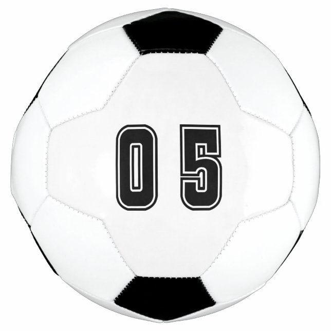 Bola De Futebol número 05 (Frente)