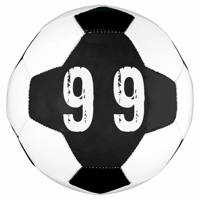 Bola De Futebol Número desportivo 99 (Frente)