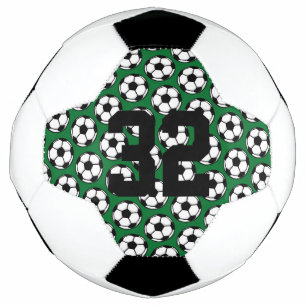 Bola De Futebol Número do Jogador de Esportes da Equipe de Padrões
