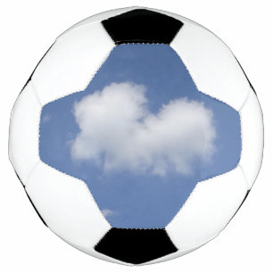 Bola De Futebol Nuvem Coração