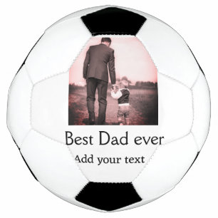 Bola De Futebol O melhor pai alguma vez adicionou nome imagem dia