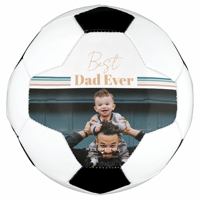 Bola De Futebol O melhor pai de sempre (Frente)