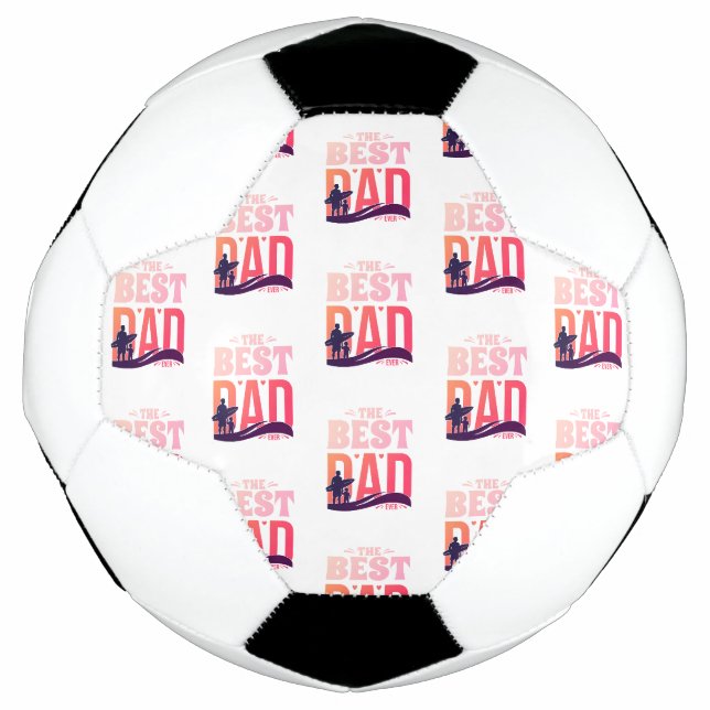 Bola De Futebol O Melhor Pai do Mundo (Frente)