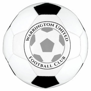 Bola De Futebol O nome do seu clube de futebol em um