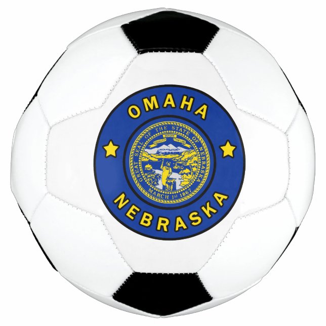 Bola De Futebol Omaha Nebraska (Frente)