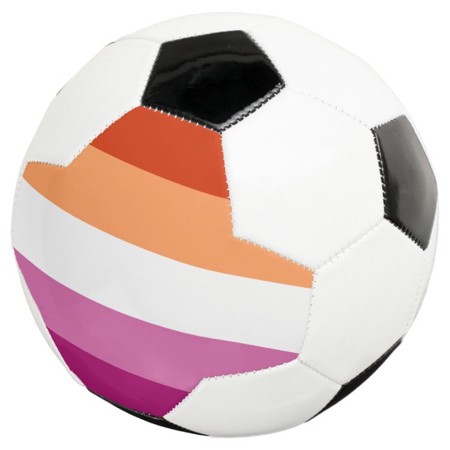 Bola De Futebol Orgulho lésbico (Três quartos)
