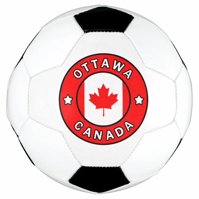 Bola De Futebol Ottawa Canadá (Frente)