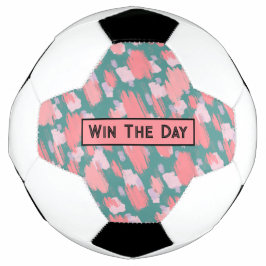 Bola De Futebol Padrão colorido do abstrato