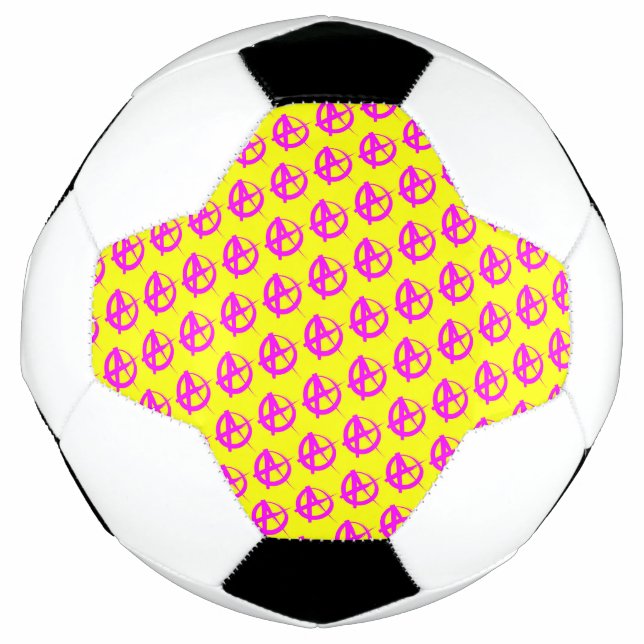 Bola De Futebol Padrão de Anarquia (Frente)