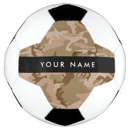 Bola De Futebol Padrão de Camuflagem do Deserto, Seu nome, Persona