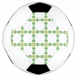 Bola De Futebol Padrão de Folhas, Padrão de Folhagens, Folhas Verd