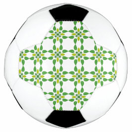 Bola De Futebol Padrão de Folhas, Padrão de Folhagens, Folhas Verd