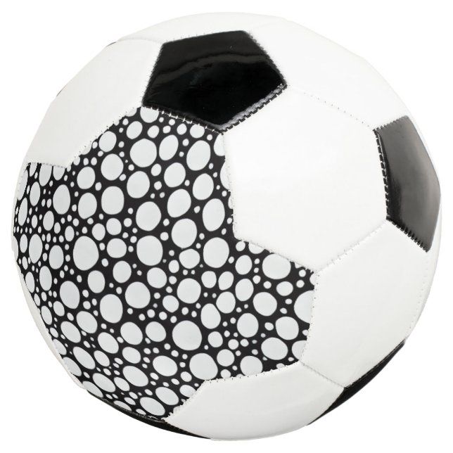 Bola De Futebol Padrão de ponto (Três quartos)
