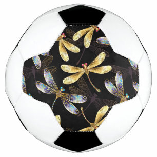 Bola De Futebol Padrão sem costura com Ouros