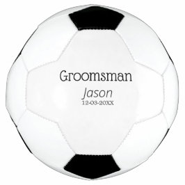 Bola De Futebol padrinho despedida de solteira adicionar nome mode