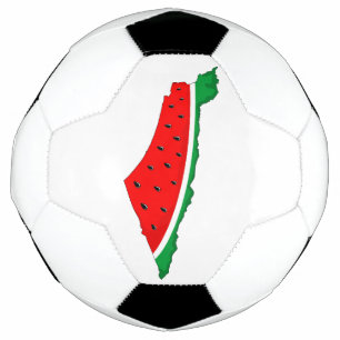 Bola De Futebol Palestina - Mapa Watermelon - Símbolo da liberdade