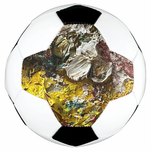 Bola De Futebol Paleta de artistas #1 (Frente)