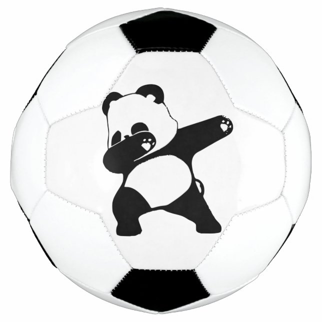 Bola De Futebol Panda Dabbing  (Frente)
