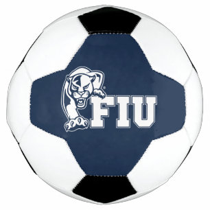 Bola De Futebol Panteras FIU - Logotipo branco